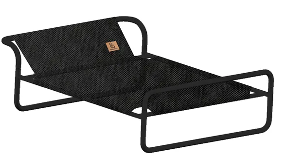 Elpojošs sieta noņemams kempings Paaugstināta mājdzīvnieku gulta