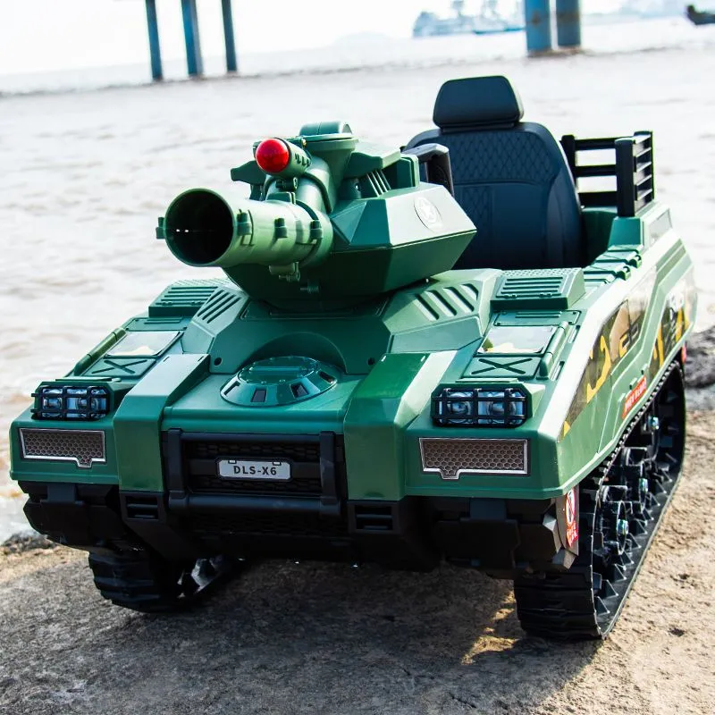 Bērnu elektromobiļa zaļā tvertne